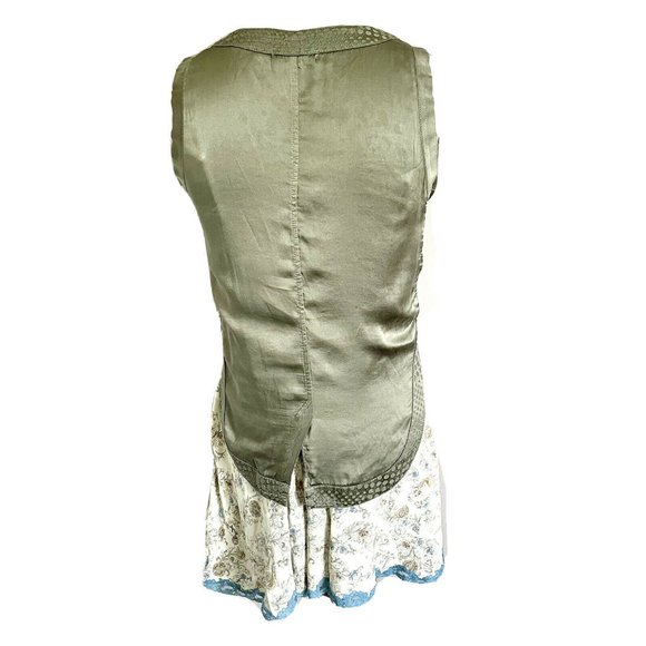 Crossley Italy Silk Hi-Lo Fishtail Vest - XS/S - Picture 7 of 10